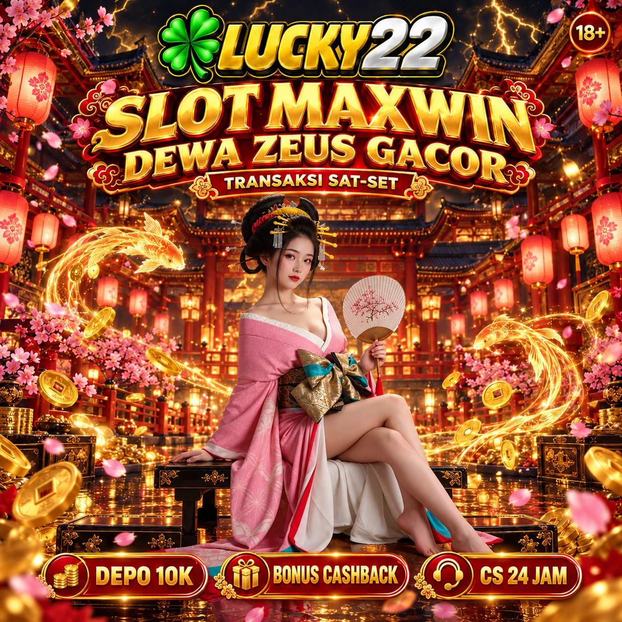 LUCKY22 | Portal Slot Maxwin Terbaik Saat Ini Situs Dewa Zeus Gacor Terpercaya